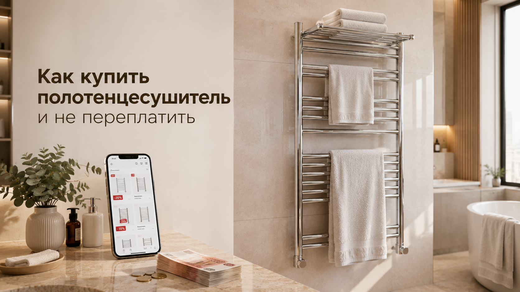 Как купить полотенцесушитель и не переплатить: сравнение цен на Aquaten