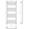 Каталог полотенцесушителей Сунержа Модус PRO 1000х400 (Матовый белый)