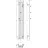 Каталог полотенцесушителей Сунержа Кантата PRO 1200х150 (Золото)