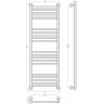 Каталог полотенцесушителей Сунержа Богема PRO 1200х400 (Матовый чёрный)