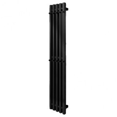 Водяной полотенцесушитель Grota Corsa 230x900 с крючками (черный)