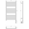 Каталог полотенцесушителей Сунержа Модус 3.1 800х400 МЭМ правый (Сатин)