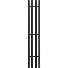 Стойка электрический КВАТРО (QUATRO) круг 1200 КС 9005 черный матовый TERMINUS