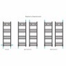 Каталог полотенцесушителей Сунержа Модус 1000х300 (Тёмный титан муар)