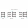 Каталог полотенцесушителей Сунержа Аркус 800х500 (Состаренная латунь)