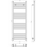Каталог полотенцесушителей Сунержа Модус 1200х400 (Состаренная латунь)