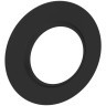 Каталог полотенцесушителей Увеличитель диаметра Сунержа TUBE (D 50-70 мм) / 2 шт. (Матовый чёрный)