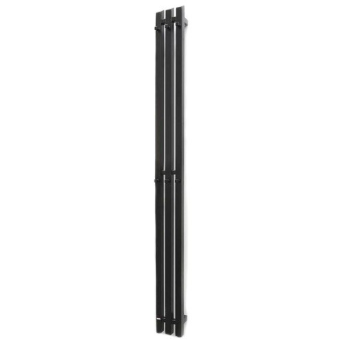 Каталог полотенцесушителей Водяной полотенцесушитель Grota Corsa 130х900 с крючками (черный)